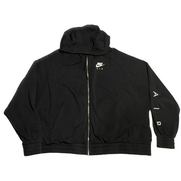 Nike Tops - Nike Air Zip Up Black